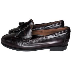 Vintage Bass Weejuns Penny Loafer Men 10.5 Tassel Old Money Preppy Dress Shoe